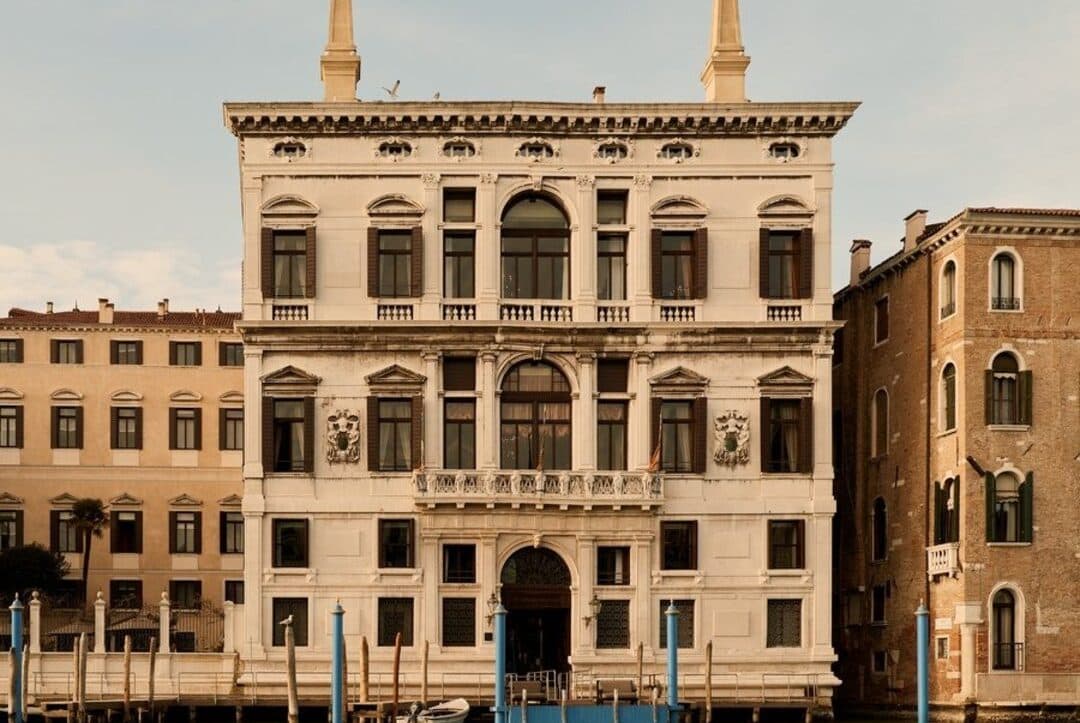 The Aman Venice palazzo on the Grand Canal